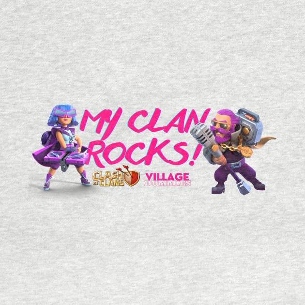 My Clan Rocks - Clash of Clans by RW Designs